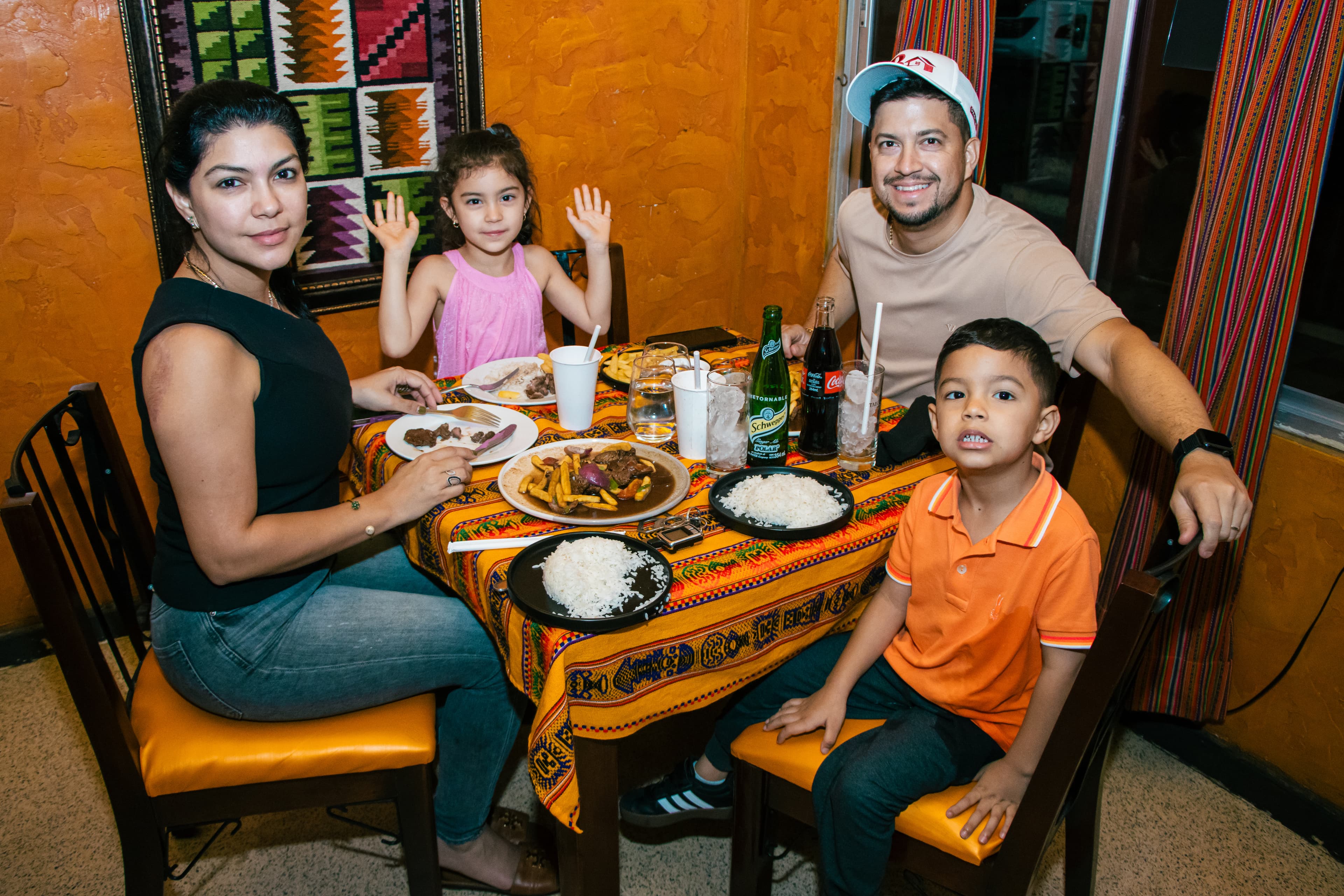 Celebración de graduación en Inkas Restaurant